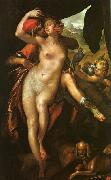 Bartholomeus Spranger Venus and Adonis Sweden oil painting reproduction